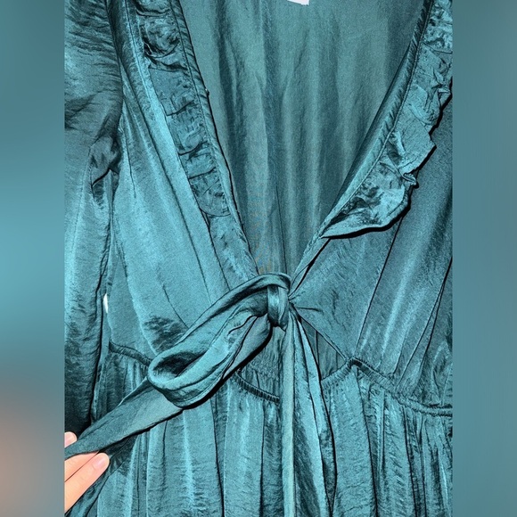 Princess Polly teal Randi Mini dress- size 6 - Picture 4 of 6